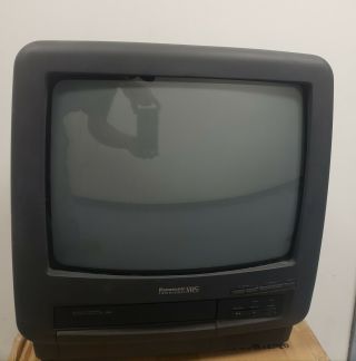 Vintage Panasonic 13 - Inch Tv/vcr Combo Pv - M1321a Gaming