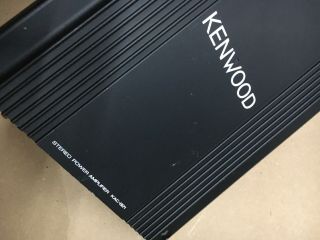 Kenwood Kac - 821 Amp Car Stereo Vintage Stereo Power Amplifier