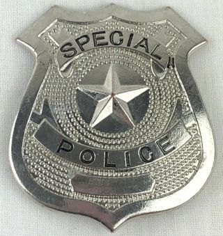 Vintage Special Officer Police Badge Obsolete Prop