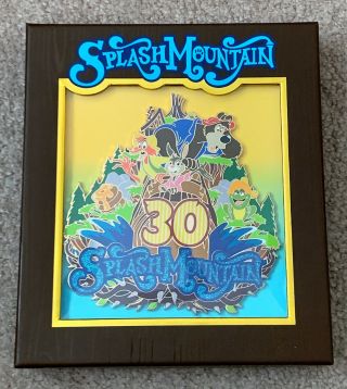 Splash Mountain 30th Anniversary Wdi Walt Disney Imagineering Le200 Jumbo Pin