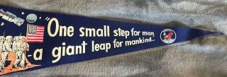 Vintage 1969 Apollo 11 Moon Landing “One Small Step for man 