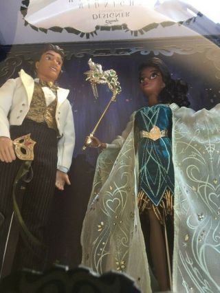 D23 Expo 2019 Masquerade Designer Doll Disney Tiana And Prince Naveen Le 900
