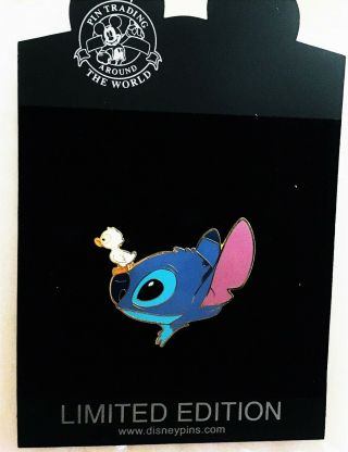Disney Stitch In Nature Pin Set