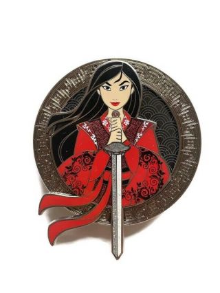 Disney Mulan Fantasy Pin Le 25 Variant Designsbygenn Anniversary Stained Glass