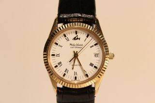 Vintage Swiss Gold Plated Ladies Quartz Watch " Philip Watch " Caribbean