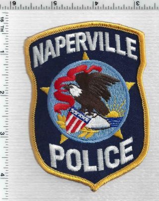 Naperville Police (illinois) 2nd Issue Shoulder Patch