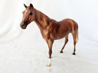 Breyer Horse 9.  5 In Palomino Marked 1985 Touch Of Class Mold Let 