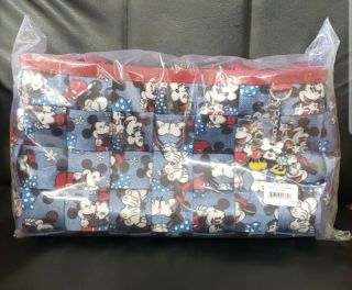NWT Disney Harveys Seatbelt Bag Mickey Loves Minnie Satchel Limited Release 2