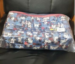 NWT Disney Harveys Seatbelt Bag Mickey Loves Minnie Satchel Limited Release 3
