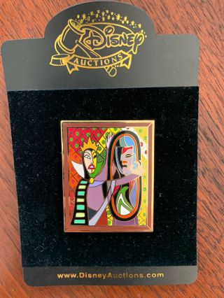 Disney LE 100 Pin 40544 Masterpiece Series Evil Queen Picasso 2