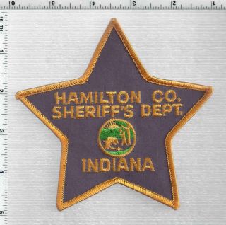 Hamilton County Sheriff Dept (indiana) 3rd Issue Shoulder Patch