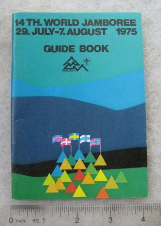 Boy Scout 1975 World Jamboree Nordjamb Norway Guide Book Coke English 64 Pages