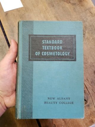 1960s Milady Standard Textbook Of Cosmetology Albany Beauty College Indiana