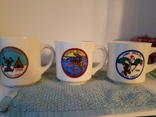Camp Greilick Vintage Mugs Boy Scouts