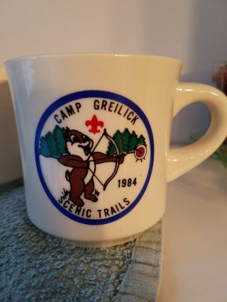 Camp Greilick Vintage Mugs boy scouts 2