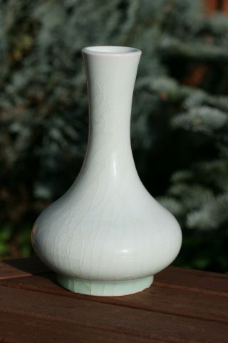 Chinese Antique Of Light Green Ceramic In
