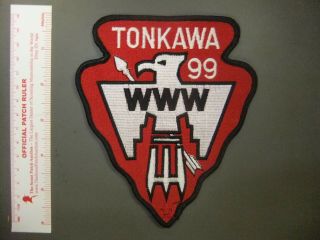 Boy Scout Oa Tonkawa Lodge 99 Jacket Patch 5726dd