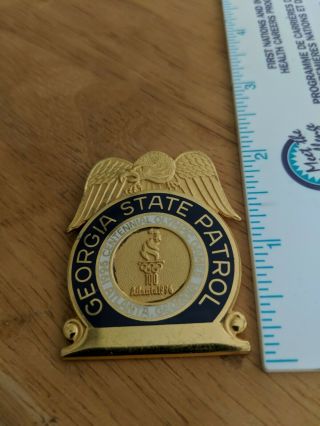 Police Badge Pin Georgia State Patrol Commemorative 1996 Olympic Games Atlanta