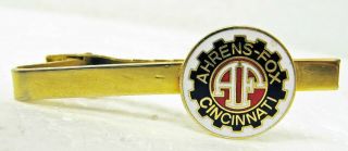 Rare Ahrens - Fox Cincinnati Fire Engine Tie Clip M