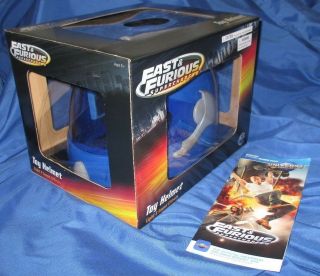 Fast & Furious Supercharged Universal Studios Exclusive Toy Helmet Lights/sounds