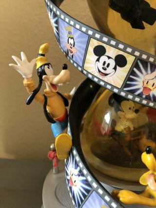 Disney Mickey Mouse and Friends Fab 5 Movie Film Lighted Hourglass Snowglobe 3