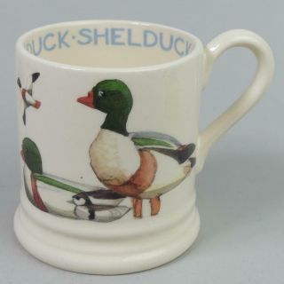 Lovely Emma Bridgewater 1/2 Pint Mug Shelduck - British Birds