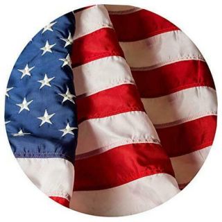 Dflive American Flag Made From Heavy Duty Nylon Usa Us Outdoor Flag,  Embroidered