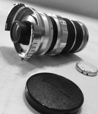 Vintage Voigtlander - Dynaron 150mm f/4.  5 Telephoto Lens 1:4.  5/150 Germany 3