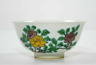A Chinese Famille Verte Porcelain Bowl