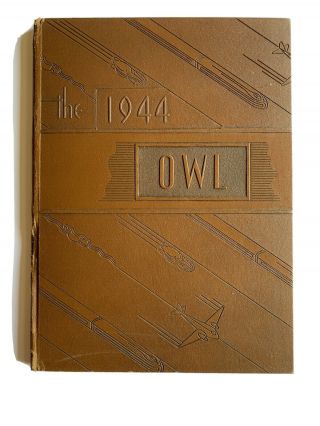 Ironton High School Yearbook 1944 The Owl Ironton Ohio