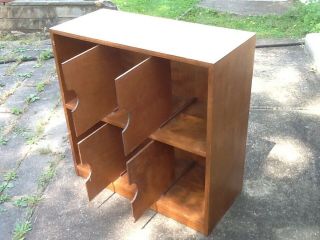 Vintage Mid Century Record Cabinet and about 400 - 500 LP Vinyl albums 3