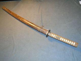 Japanese Wwll Army Officer`s Sword In Mountings,  Family Blade