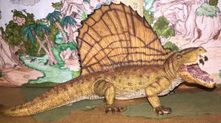 Papo Dimetrodon Figure With Articulated Jaw