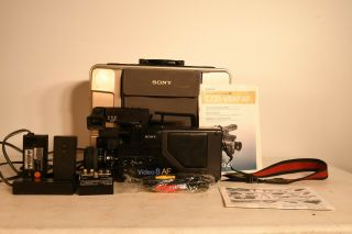 Vintage Sony V8af 8mm Video 8 Camera Vcr Player Recorder Camcorder