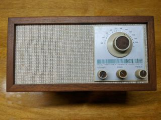 Vintage Klh Model Twenty - One 21 Fm Radio Well -
