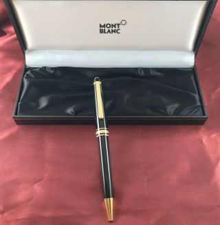 Vintage MONTBLANC Meisterstuck Pix Ballpoint Pen w/ Box & Blank Guarantee 3