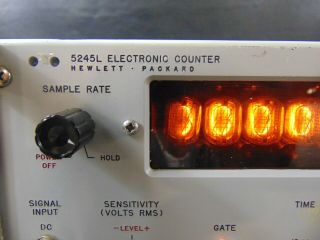 HP 5245L VINTAGE ELECTRONIC COUNTER & FREQUENCY CONVERTER 5253B 2