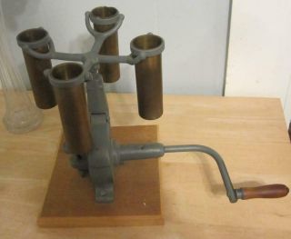 Vintage Hand Crank Centrifuge Cream - Milk Sugar Fat Tester Cast Iron & Brass