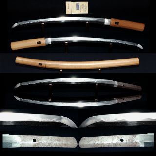 Wakizashi Antique Japanese Sword 43.  3cm Signed 祐定 Sukesada,  Nbthk Hozon,  Bizen