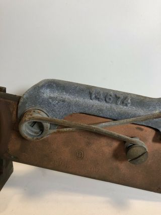 Vintage Antique Large Industrial Electric Knife Switch Frankenstein/Steampunk 3