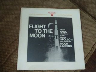 Record: Flight To The Moon Official Nasa Voice Tapes Of The Apollo 11/moon Landi
