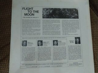 Record: Flight To The Moon Official NASA Voice Tapes Of The APOLLO 11/Moon Landi 2