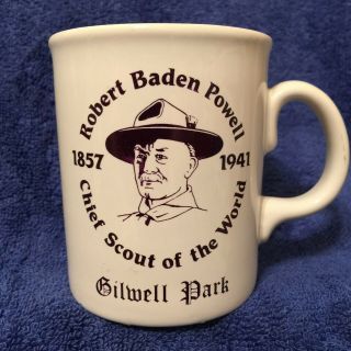 Scouts Mug Gilwell Park Bp Baden - Powell 1857 1941 Chief Scout Of The World -