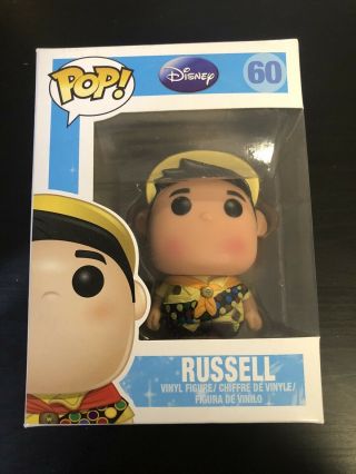 Disney Pixar Up Russell 60 Funko Pop Vinyl Collectable Vaulted