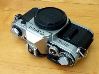 Vintage Canon Ae - 1 Camera Body Cleaned & Lubed