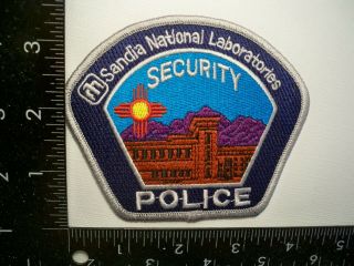 Federal Doe Sandia,  Nv National Lab Security Patch Albuquerque,  Nm Police