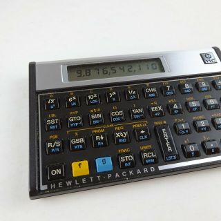 Hewlett Packard HP 11C Vintage Scientific Calculator Great 3