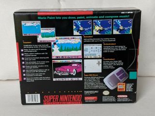 Vtg Mario Paint - SNES 1992 - BOX ONLY - 100 2
