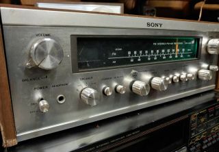 SONY STR - 7025 Vintage HiFi Stereo Receiver,  Powers On,  For Repair 3