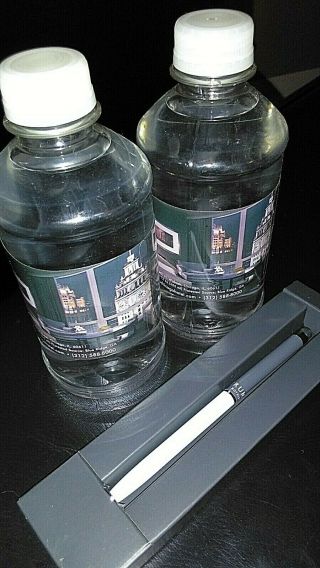 Trump Hotel Authentic Pen,  2 Collectible Bottled Waters Three Items